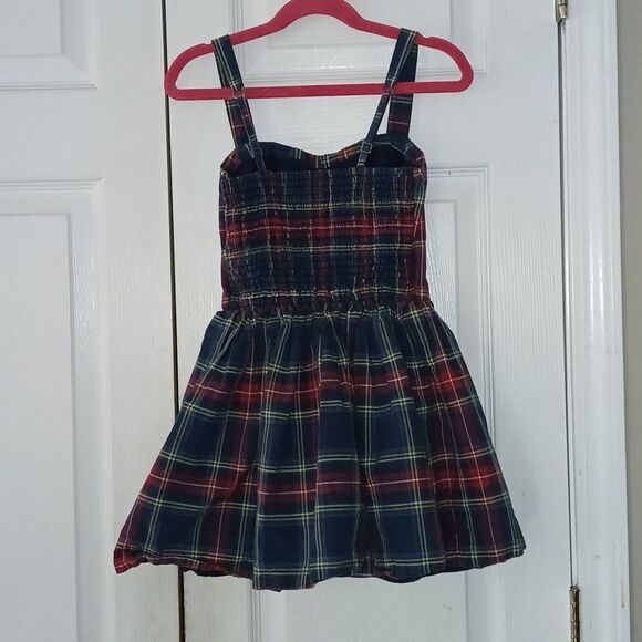 Abercrombie plaid sleeveless dress Sz M EUC - Picture 4 of 9